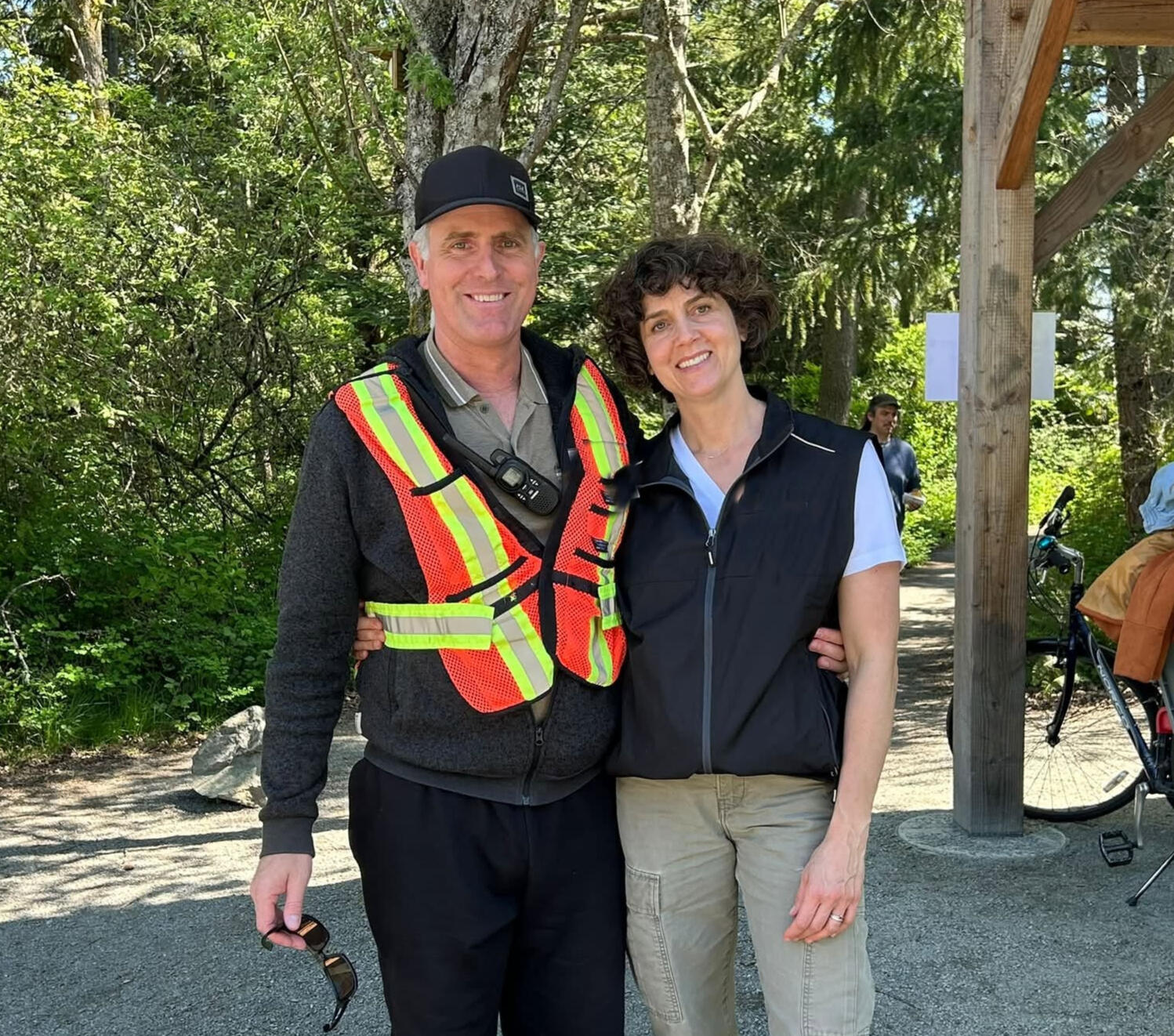Tara Todesco with husband Esquimalt Council Candidate